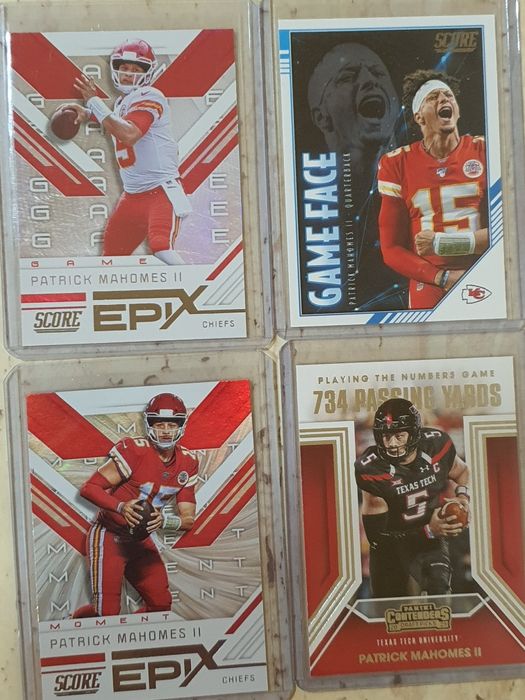 Cartonașe NFL Patrick Mahomes