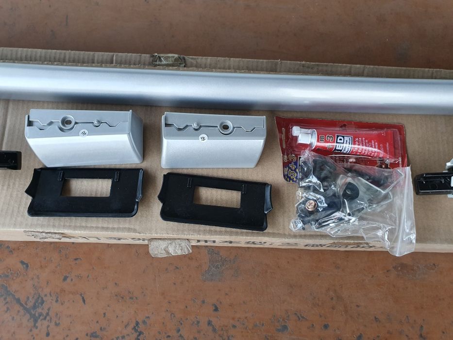 Рейлинги Toyota Land Cruiser 200 серые