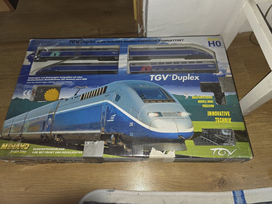 Trenuleț TGV scara HO