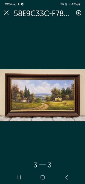 Страхотна антикварна колекционерска ваза Moser