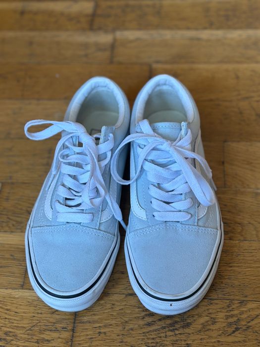 Old Skool Vans 34.5 номер - небесно сини