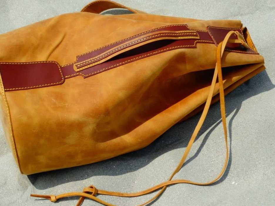 Rucsac piele handmade