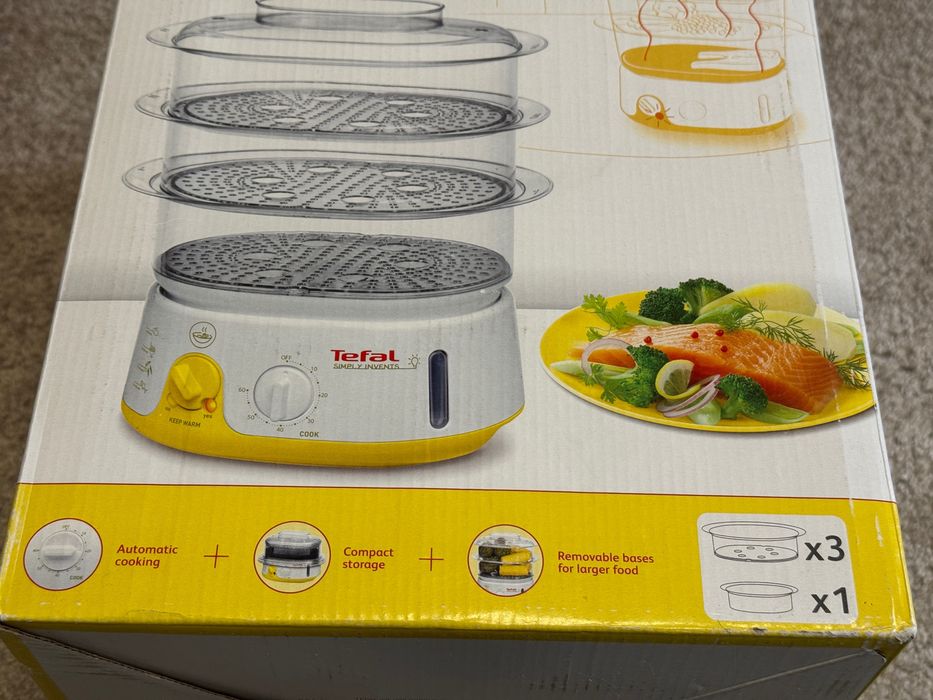Aparat de gatit cu aburi Tefal VC 102730 Simply Invent