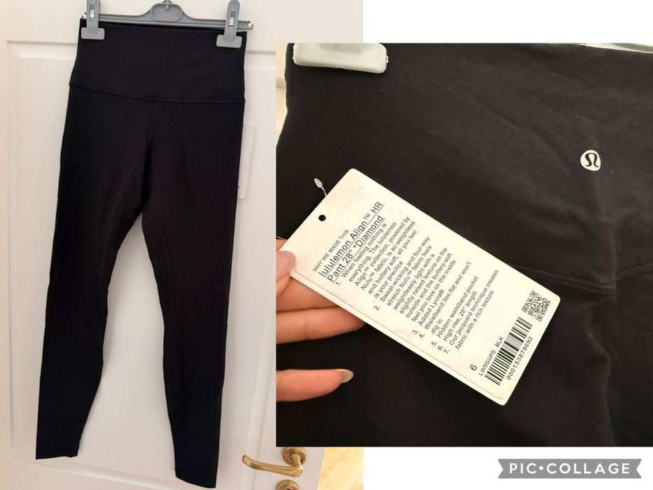 Lululemon клин, суичър, чанта; Vuori, DKNY клинове