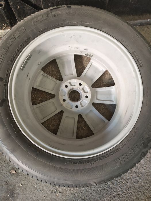 Джанта с гума. Използвана за резервна 235/55/18