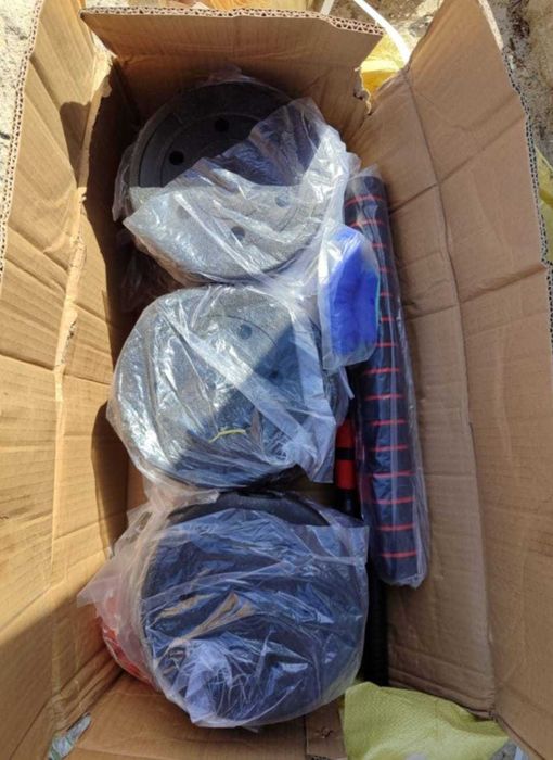 Гантели + штанга разборная 30 кг