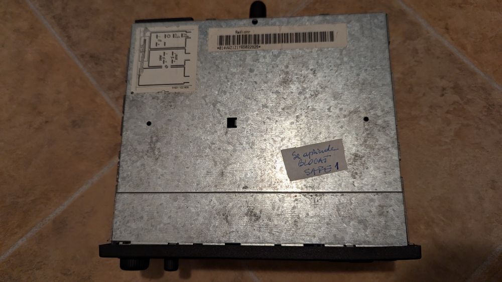 Radio casetofon Blaupunkt Alpha CC auto Volkswagen