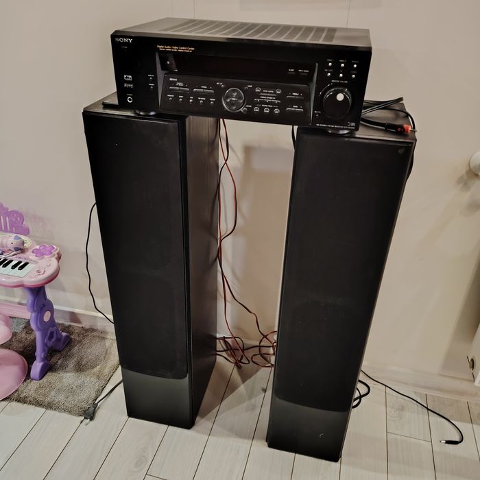 Ресийвър Sony и колони Eltakс