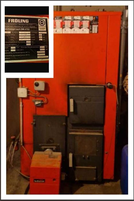 Centrala/cazan lemne, ulei