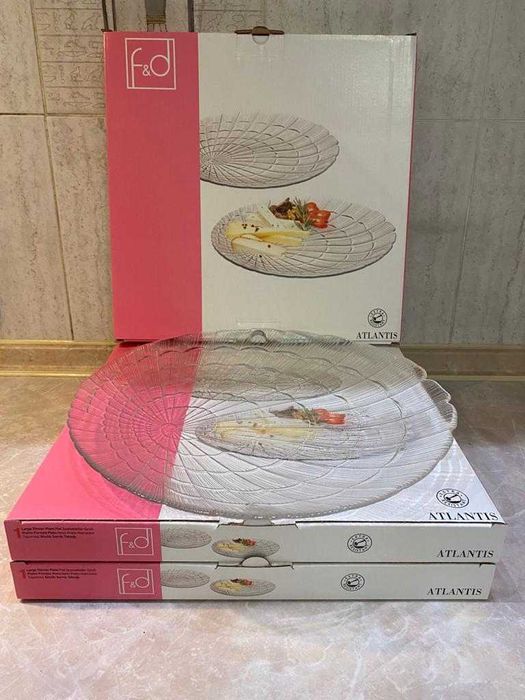 Блюдо стеклянное Pasabahce Atlantis F&