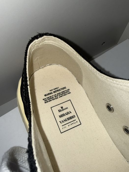 Кеды Maison Mihara Yasuhiro Peterson OG Sole Canvas Low