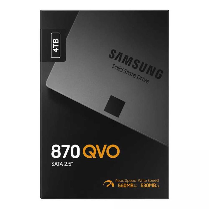 SSD 4TB Samsung 870 QVO (MZ-77Q4T0BW) - Гаранция!