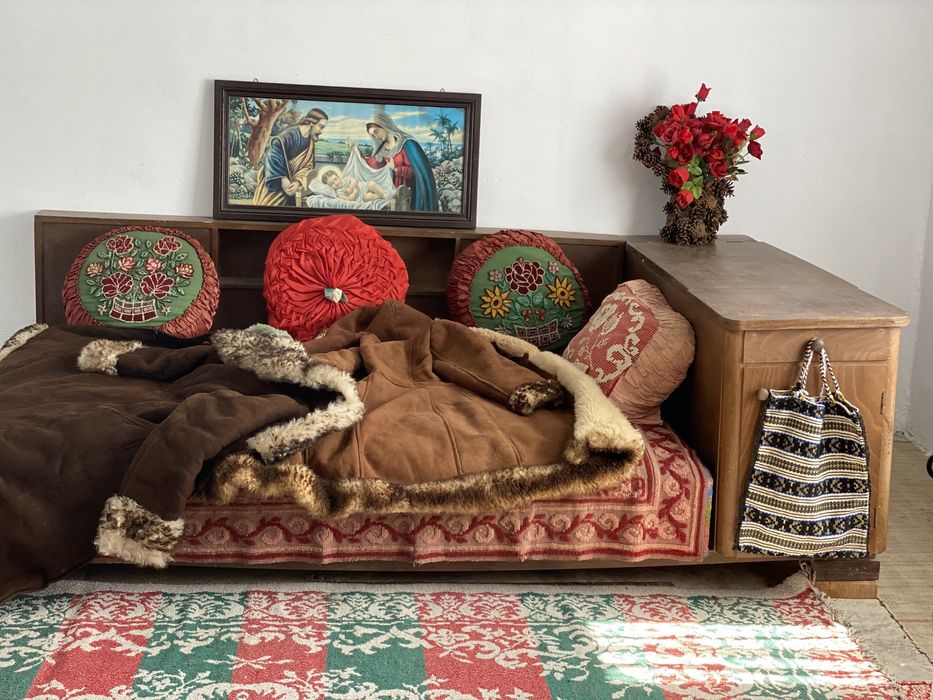 Cojoc vechi maro deschis