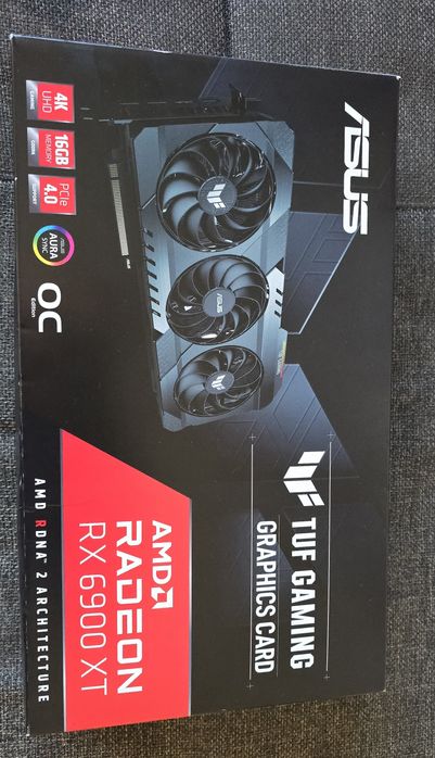 Placa Video Asus TUF Gaming AMD Radeon RX 6900 XT 16 GB GDDR6