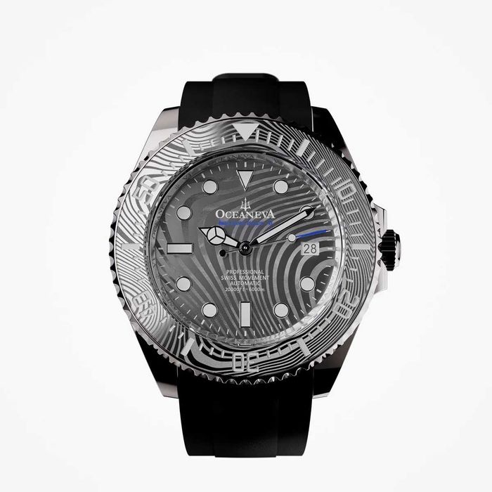 Oceaneva Titanium Deep Marine VI, Rolex Homage