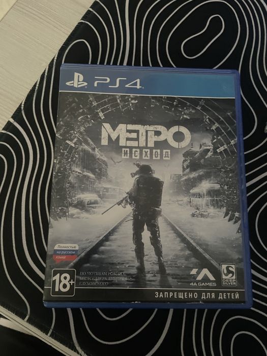 Metro исход диск для плейстейшен 4/5