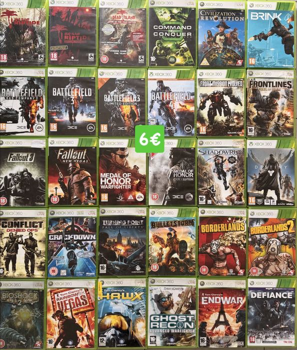Xbox 360 над 100 заглавия, call of duty, Halo, и още