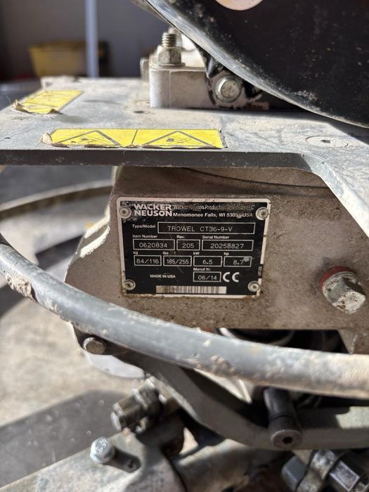 Пердашка/Хеликоптер Wacker Neuson ct36-9-v