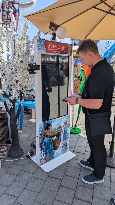 Фотобудка с нейросетью PixelBox AI