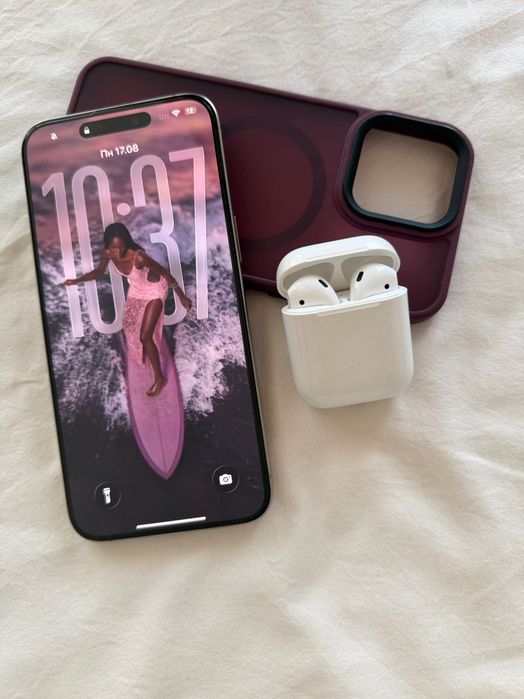 iPhone 15 Pro Max 256GB с кутия и слушалки