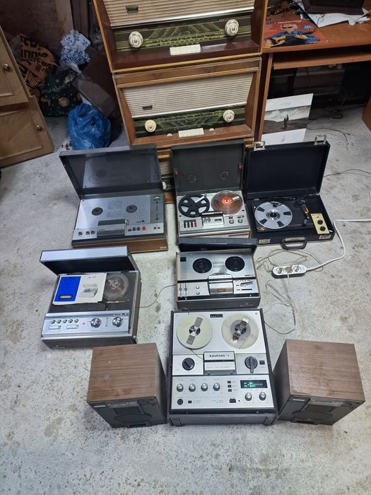 Magnetofon și pick-up de vanzare, radio, diverse
