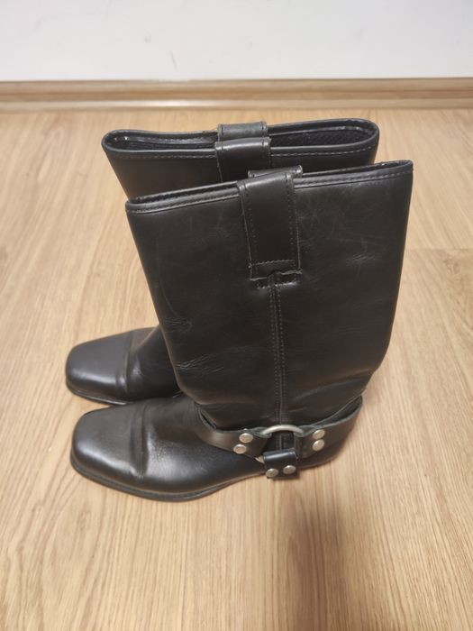 cizme piele chopper 39