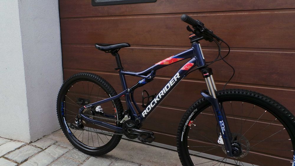 Bicicleta full suspension Rockrider 27,5"