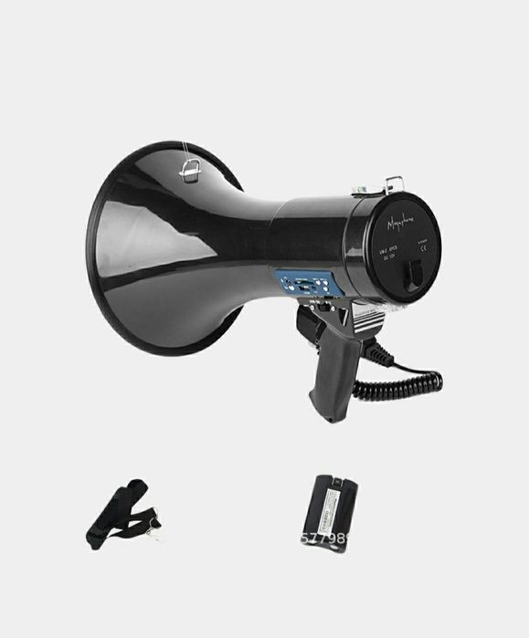 БЕПУЛ Доставка, АКЦИЯ Мегафон Рупор Громкоговоритель 50Ватт, megaphone
