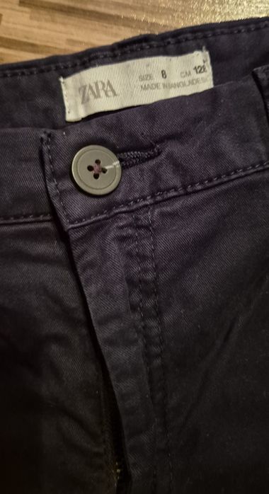 Lot 2 pantaloni copii marime 7-8 ani, 128 cm, Zara si M&S