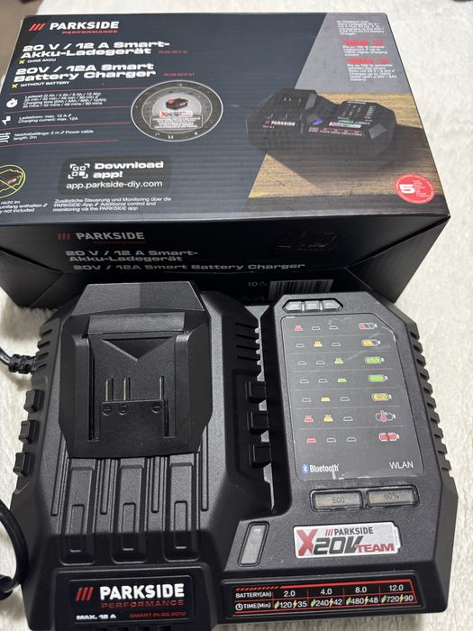 Incarcator acumulatori performance parkside