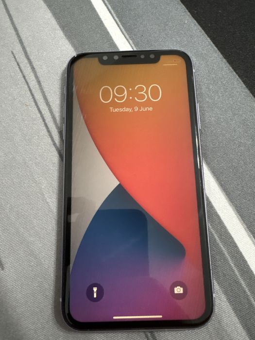 Iphone 11, 128 gb, purple. Baterie 100%