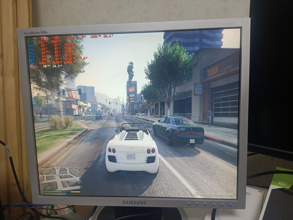 Компьютер с проц. i5 2500, видеокартой GTX 1050 ti, ОЗУ 16 гб