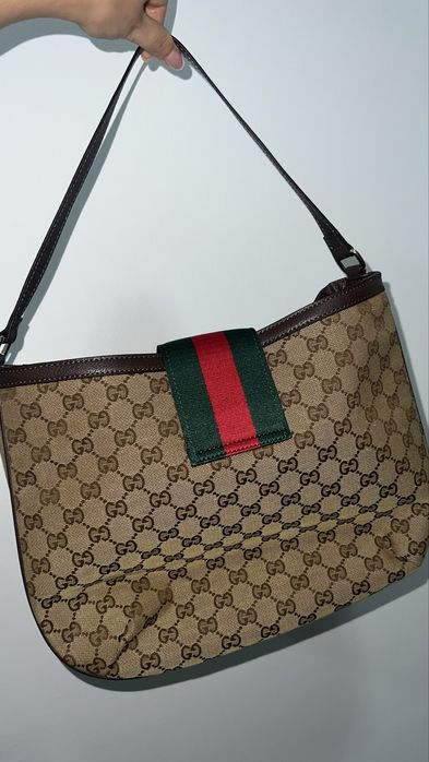 Винтидж Gucci дамска чанта пълен комплект