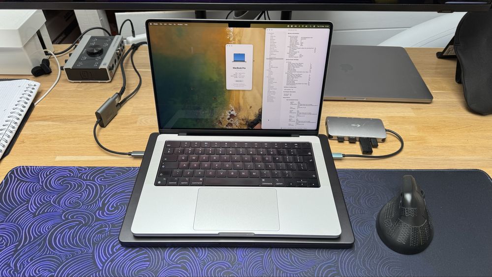 MacBook Pro 14'', M1 Pro, 16GB, 1TB, Silver