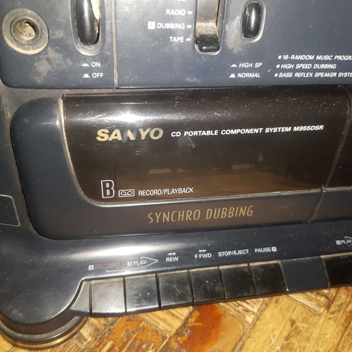 Магнитофоны casio и sanyo