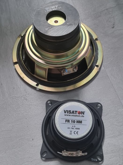 PROBA AV Boxe sunet audio Upgrade Sony Visaton Quadral Audax