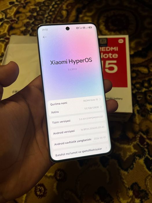 Redmi note 15 ideal