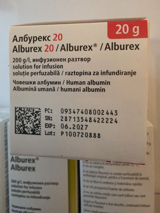 Albumina umana 20 la suta 100ml