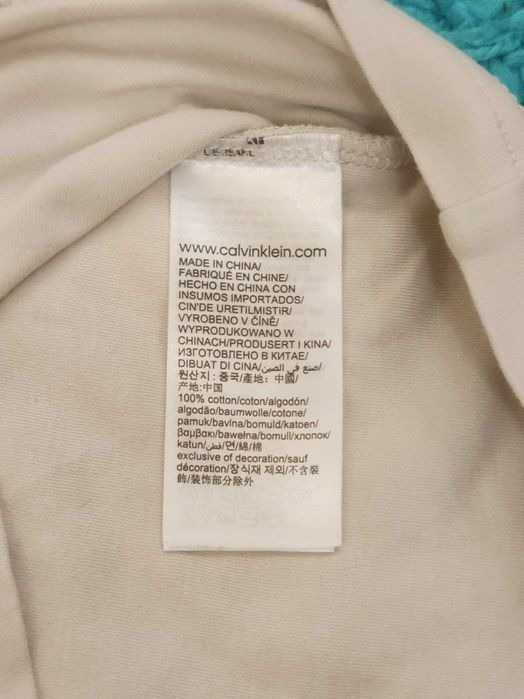 Tricou Calvin Klein Beige