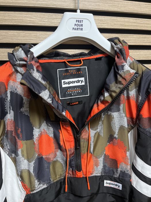SuperDRY Japan : Преходно яке / Анорак размер Л / Оригинал