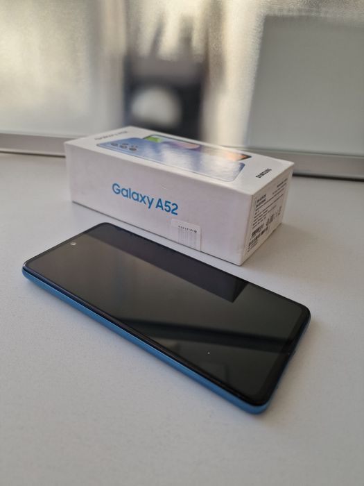 Samsung A52 128GB Blue. 7 kun kafolat.