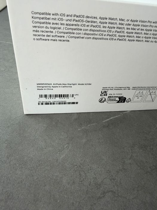 AirPods Max Starlight (USB-C) - în garanție