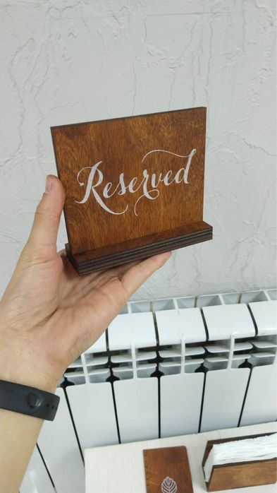 Сувениры из Фанер! Лазерный Резка Гравировка! Меню Табличка Резерв ...