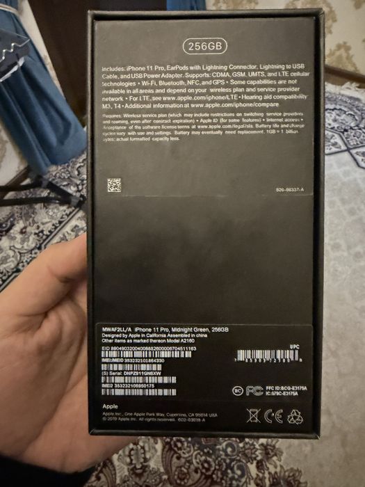 Sotiladi Iphone 11 Pro, 256gb, midnight green,