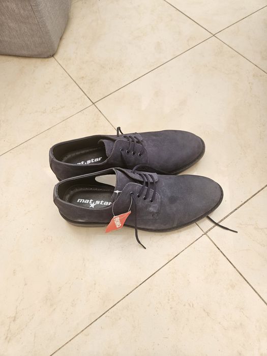 Велурени обувки Mat Star
