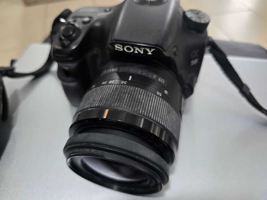 Фотоапарат Sony A58 + обектив Sony DT 18–55mm F3.5–5.6 SAM II