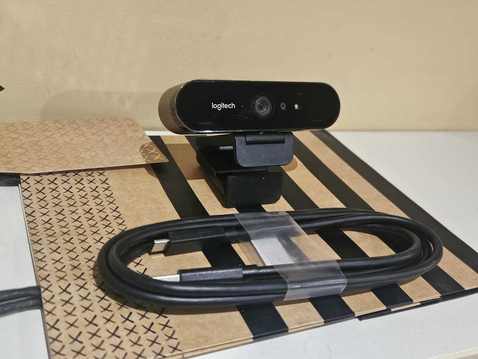 Logitech Brio 4K Ultra HD,Gaming 90FPS, Streaming,Jasmin,OBS,Videochat