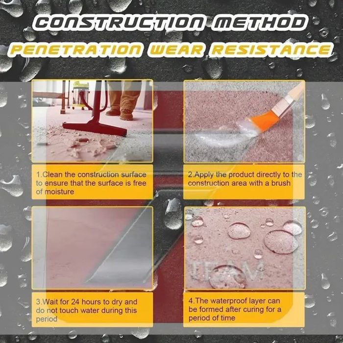 Высокомощная водонепроницаемая ремонтная жидкость для уплотнений
Водон