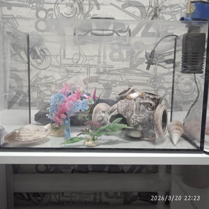 Продам аквариум 15л