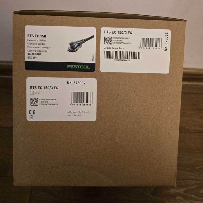 Ексцентършлайф машина ETS EC 150/3 EQ Festool